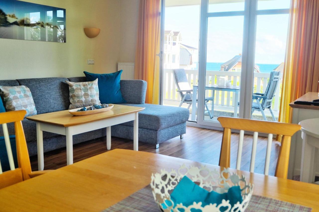 Mit Meerblick Und Balkon, Gratis Nutzung Vom Ahoi Erlebnisbad Und Sauna In Sellin - Meeresblick Fewo 35 Гьорен Екстериор снимка